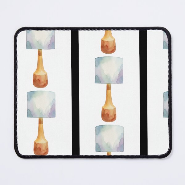 Item preview, Watercolor Table Lamp Art Print designed and sold by KaleChub.