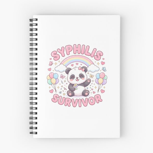 Item preview, Panda Syphilis survivor funny gag adult humor novelty  designed and sold by CheeseBlueprint.