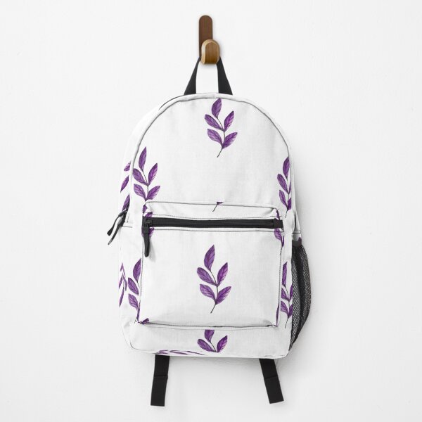 Item preview, Purple Watercolor Leaves | Minimal Botanical Nature Illustration designed and sold by MysticPurpleHue.