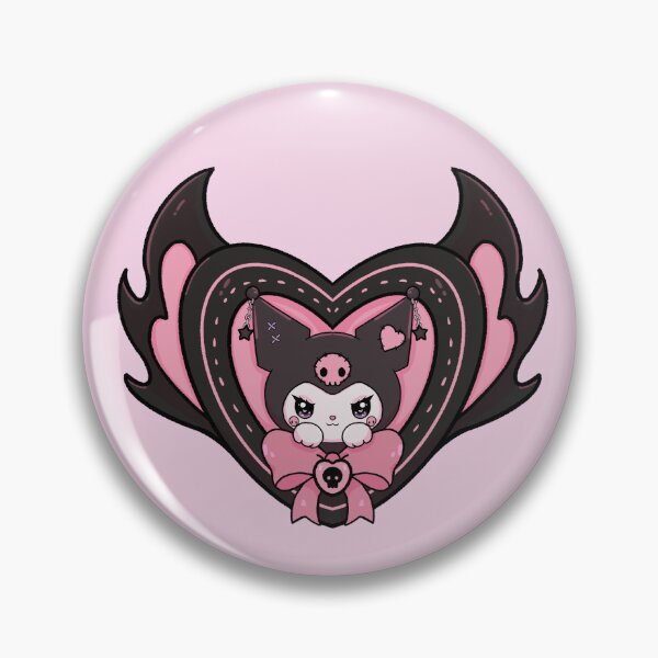Item preview, Pastel Goth Kuromi Heart designed and sold by Ovarkt.