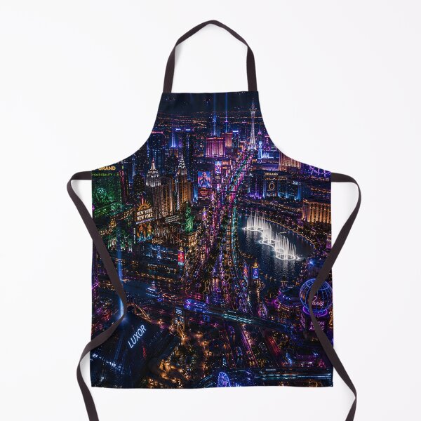 Item preview, Las Vegas 2150 Cyberpunk | Neon Atlas | Futuristic Neon Wall Art | Sci-Fi Cityscape designed and sold by NSAstore.