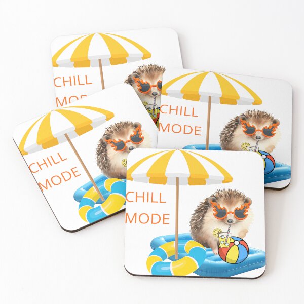 Item preview, Chill Mode Hedgehog designed and sold by DidiDesignShop.