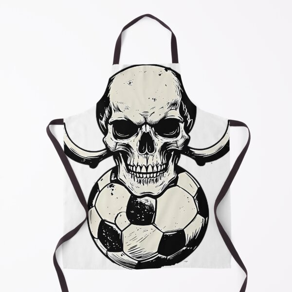 Item preview, Wild Kickers Skull Soccer Ball Emblem designed and sold by Structure-Blue.