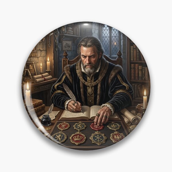 Item preview, Eight of Seals - tarot card designed and sold by Studio77-Gothic.
