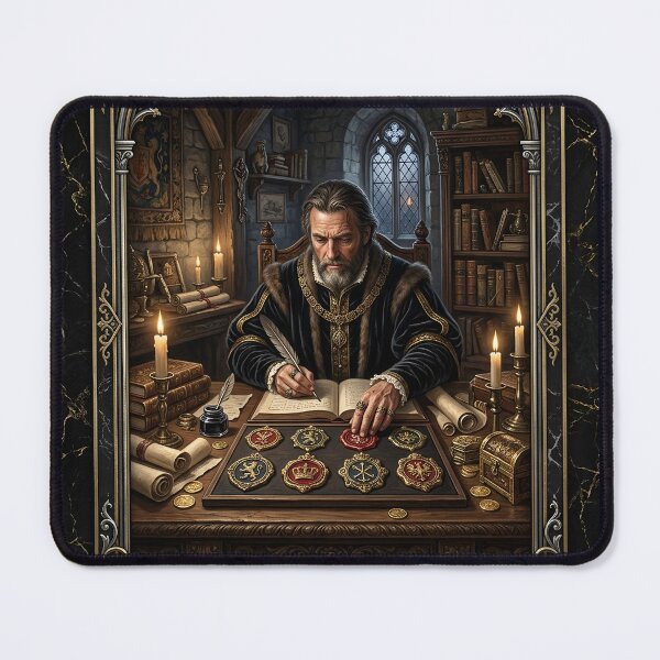 Item preview, Eight of Seals - tarot card designed and sold by Studio77-Gothic.