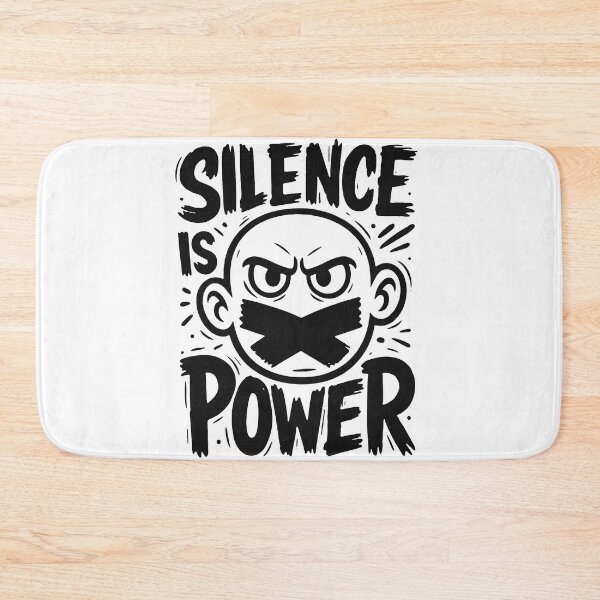 Item preview, Silence Is Power Censored Face Tape Dark Urban Streetwear Graphic designed and sold by DesignArtist.ia.