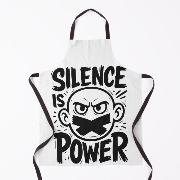 Item preview, Silence Is Power Censored Face Tape Dark Urban Streetwear Graphic designed and sold by DesignArtist.ia.