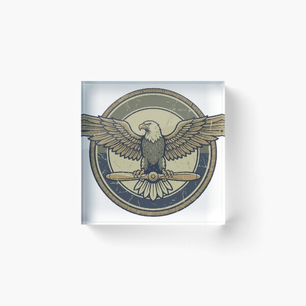 Item preview, Eagle Propeller Aviation Patch designed and sold by Design-Illusi0n.