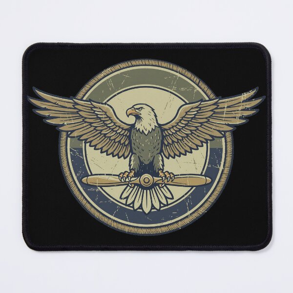 Item preview, Eagle Propeller Aviation Patch designed and sold by Design-Illusi0n.