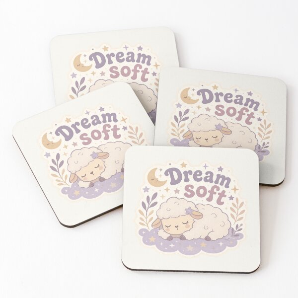 Item preview, Starglow Sheep – Dream Soft Motivational Sticker designed and sold by Cerys-GS.