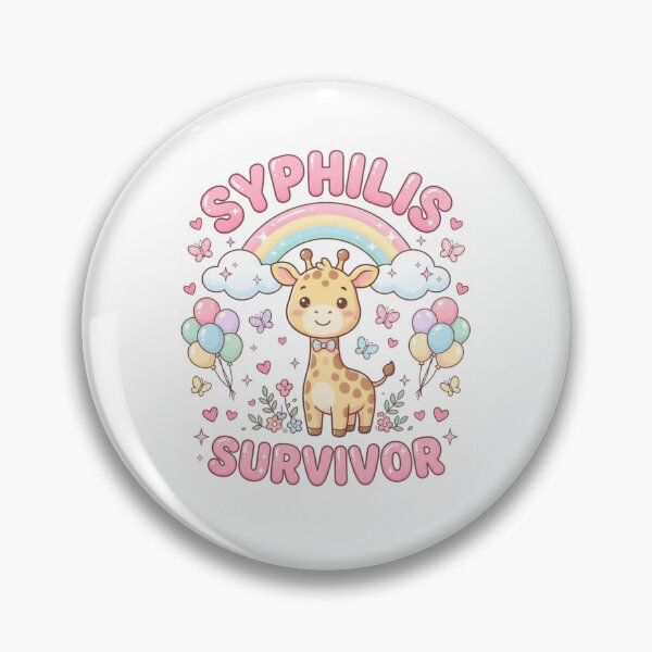 Item preview, Giraffe Syphilis survivor funny gag adult humor novelty  designed and sold by CheeseBlueprint.