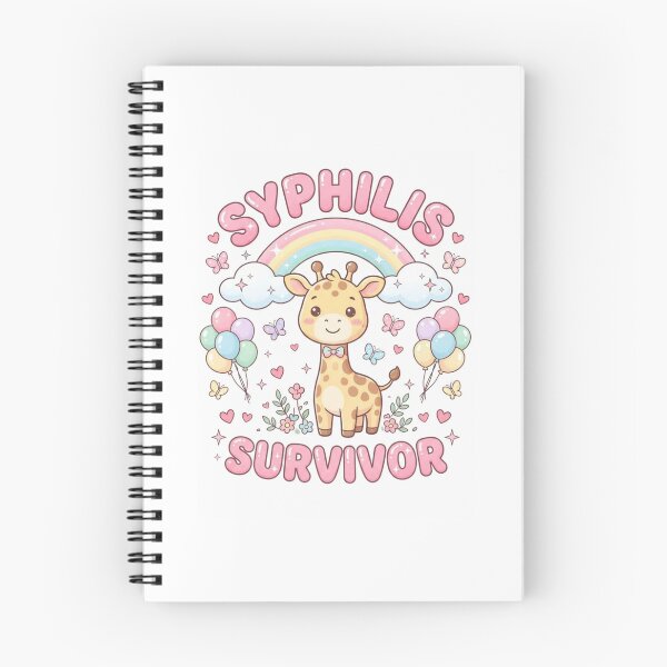 Item preview, Giraffe Syphilis survivor funny gag adult humor novelty  designed and sold by CheeseBlueprint.