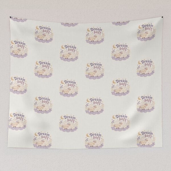 Item preview, Starglow Sheep – Dream Soft Motivational Sticker designed and sold by Cerys-GS.