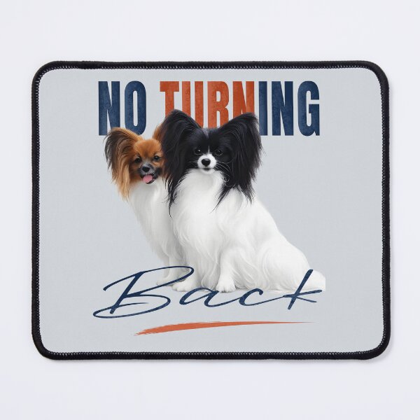 Item preview, No Turning Back | Elegant Papillon Dog Design | Premium Butterfly Dog T-Shirt designed and sold by PapillonArtStudio.