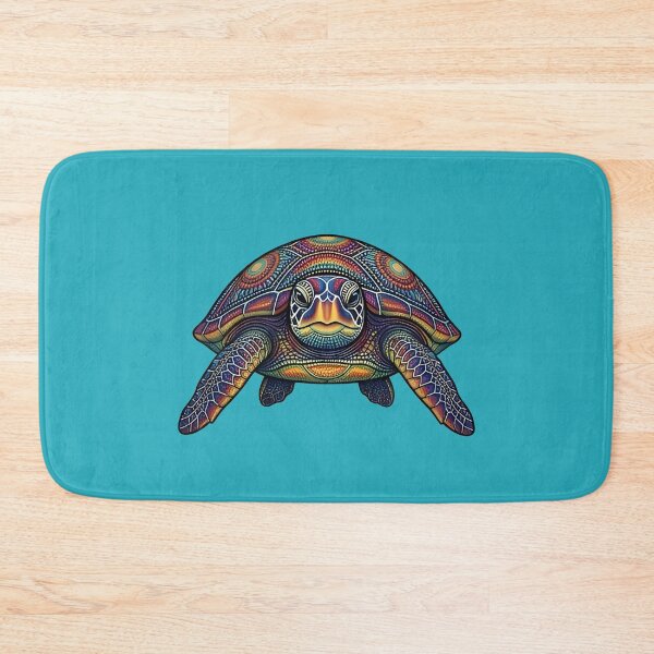Item preview, Sea Turtle Portrait | Ocean Zentangle Art Collection designed and sold by Zaru Art Studio.
