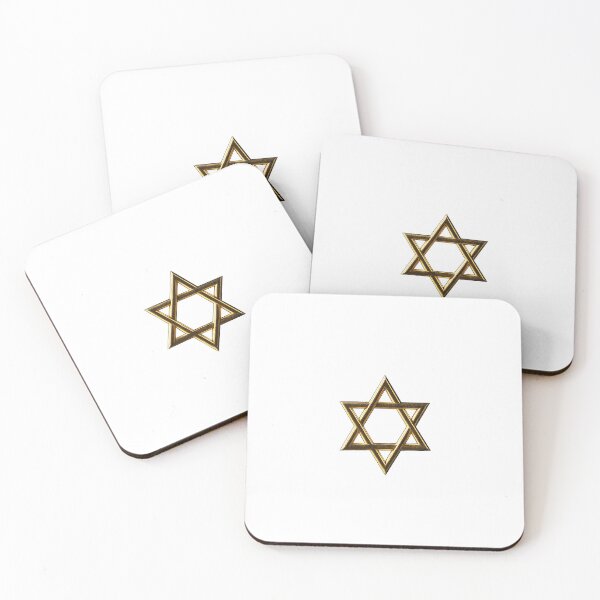 Item preview, Minimalist Gold Star of David Symbol | Sacred Geometry Jewish Faith T-Shirt designed and sold by Brandady.