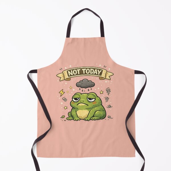 Item preview, Tired frog under its cloud designed and sold by Tiny-Chaos-Club.