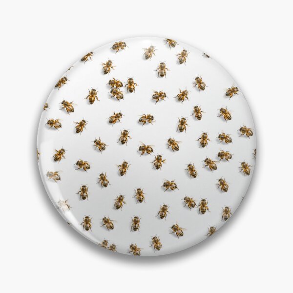 Item preview, Tiny Honey Bees Pattern | Photorealistic Seamless Nature Design designed and sold by GSizzle1.