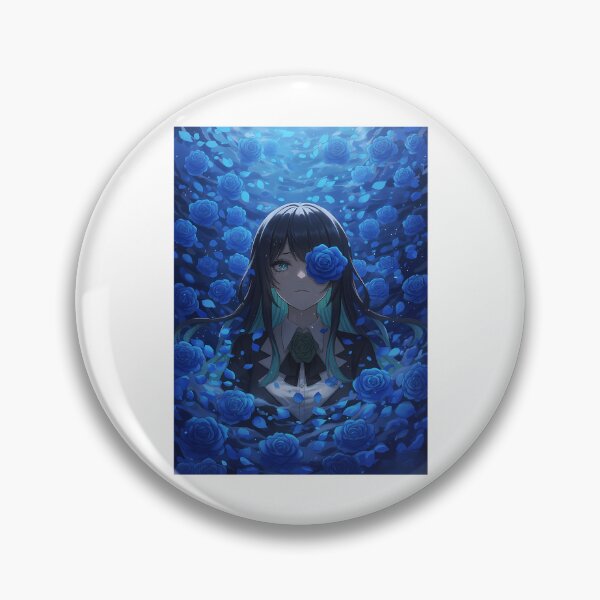 Item preview, Ado - Blue Rose Illustration N2 designed and sold by baonuke.