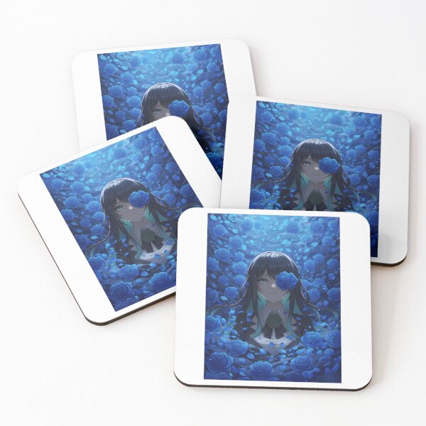 Item preview, Ado - Blue Rose Illustration N2 designed and sold by baonuke.