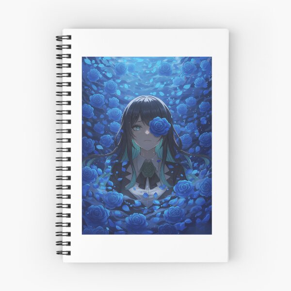 Item preview, Ado - Blue Rose Illustration N2 designed and sold by baonuke.