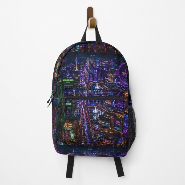 Item preview, Las Vegas 2150 Cyberpunk | Neon Atlas | Futuristic Neon Wall Art | Sci-Fi Cityscape designed and sold by NSAstore.