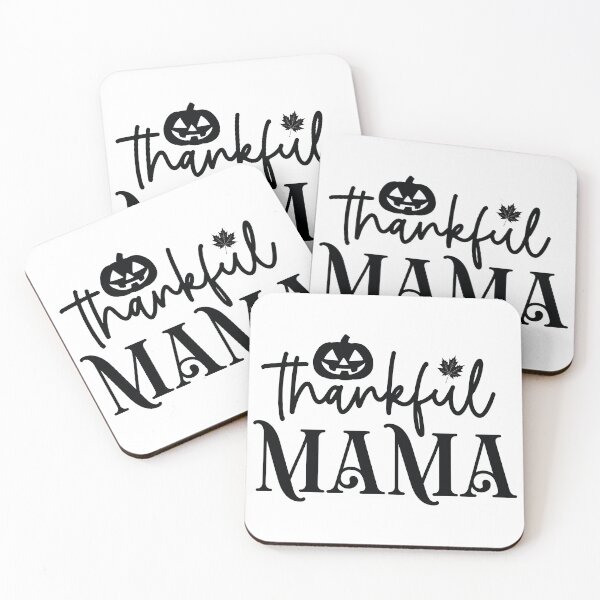 Item preview, Thankful Mama - Cute Cozy Autumn Halloween Vibes Quote designed and sold by FuzionRaptor.