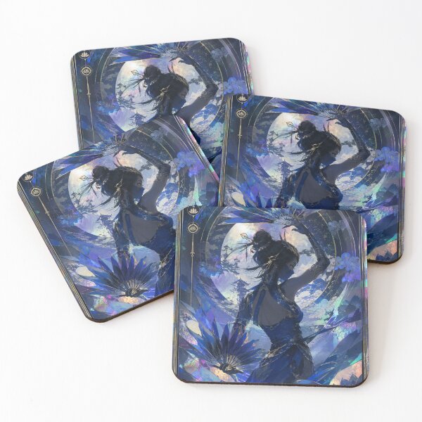 Item preview, Holographic Card Kitana designed and sold by FeelTheDrawing.
