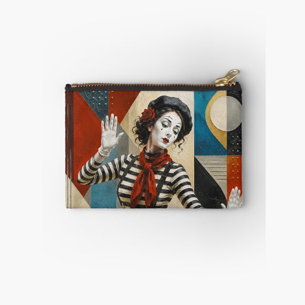Item preview, Female mime performer painting. designed and sold by GalleryKauffeld.