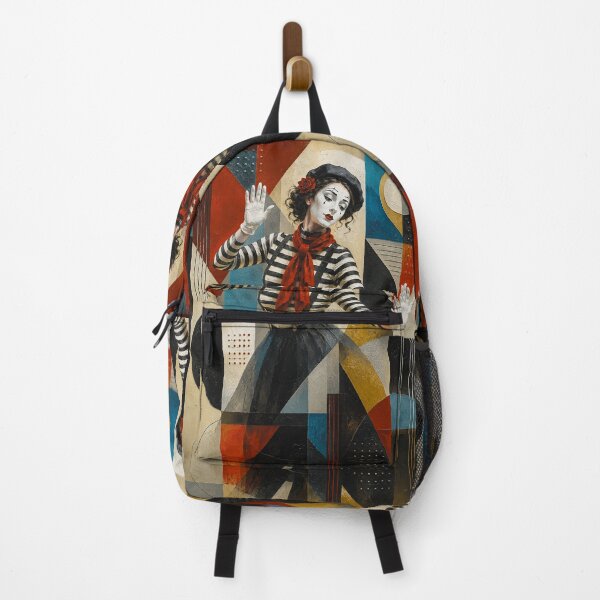 Item preview, Female mime performer painting. designed and sold by GalleryKauffeld.