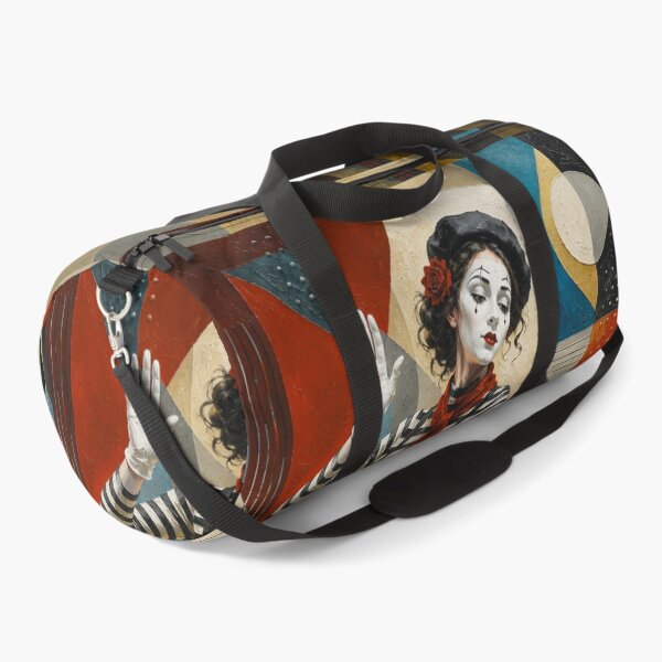 Item preview, Female mime performer painting. designed and sold by GalleryKauffeld.