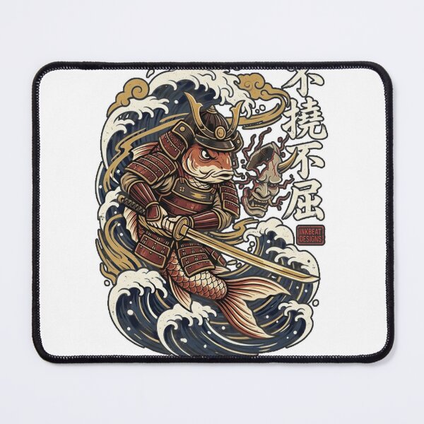 Item preview, Terracotta Samurai Koi - Indomitable Spirit designed and sold by digrafik.