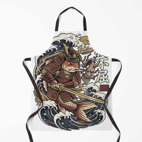 Item preview, Terracotta Samurai Koi - Indomitable Spirit designed and sold by digrafik.
