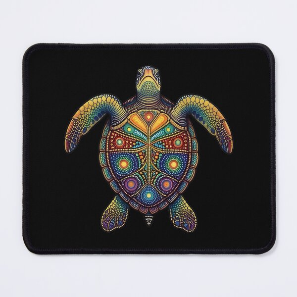 Item preview, Sea Turtle Mandala | Ocean Zentangle Art Collection designed and sold by Zaru Art Studio.