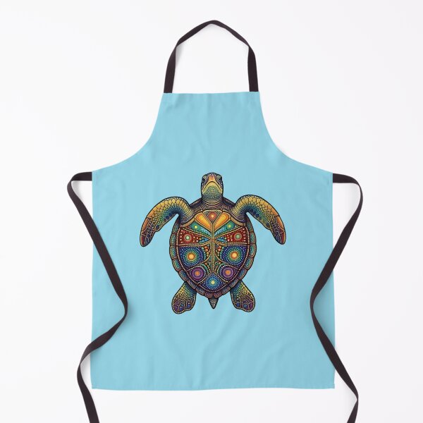 Item preview, Sea Turtle Mandala | Ocean Zentangle Art Collection designed and sold by Zaru Art Studio.