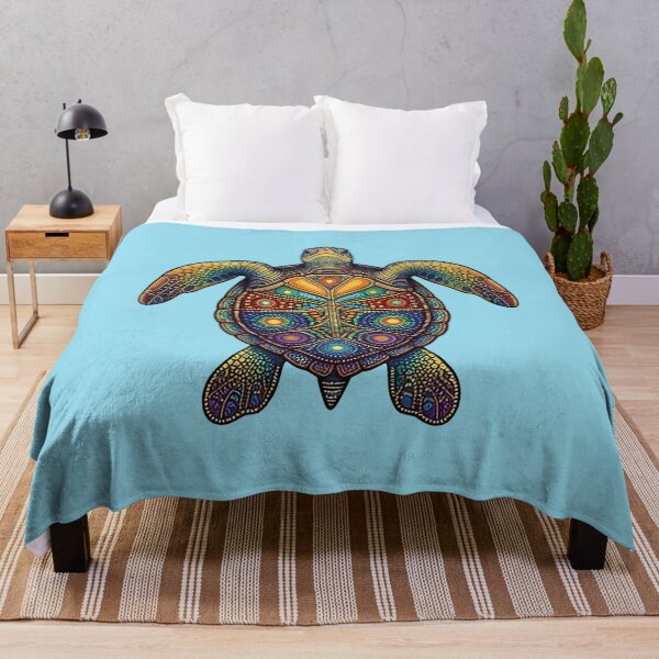 Item preview, Sea Turtle Mandala | Ocean Zentangle Art Collection designed and sold by Zaru Art Studio.
