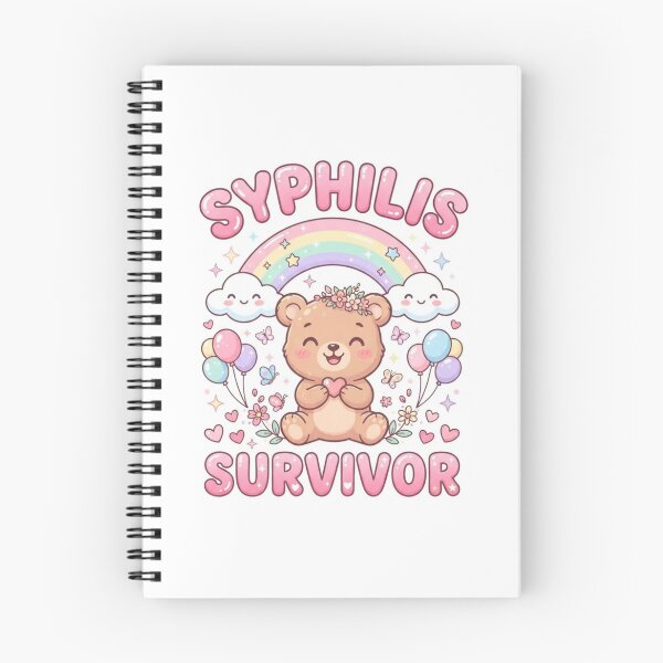 Item preview, Bear Syphilis survivor funny gag adult humor novelty  designed and sold by CheeseBlueprint.