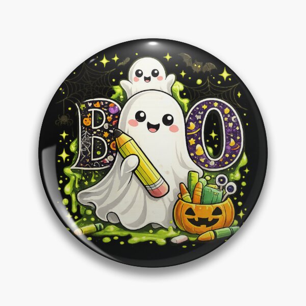Item preview, Preschool Teacher Halloween Gift BOO Ghost Art designed and sold by Corvoria.