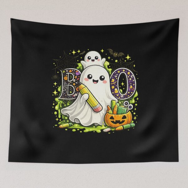 Item preview, Preschool Teacher Halloween Gift BOO Ghost Art designed and sold by Corvoria.