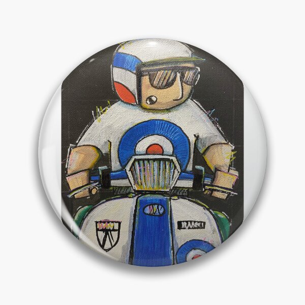 Item preview, Classic Scooter | Retro Scooter Riders | Scooterist, Retro Mod Inspired Art designed and sold by GWARTGB.