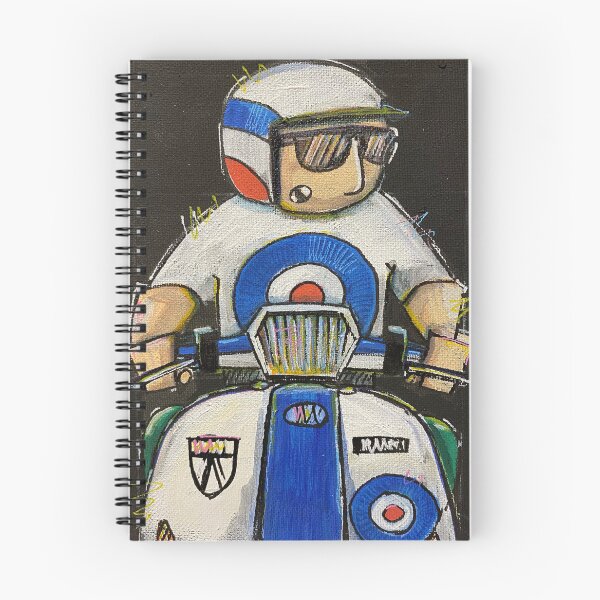 Item preview, Classic Scooter | Retro Scooter Riders | Scooterist, Retro Mod Inspired Art designed and sold by GWARTGB.