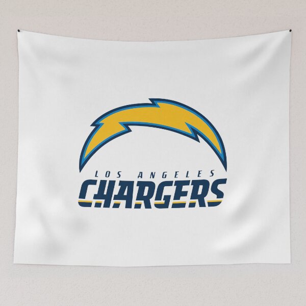 Item preview, Los Angeles Chargers lightning bolt  designed and sold by rebelmaon.