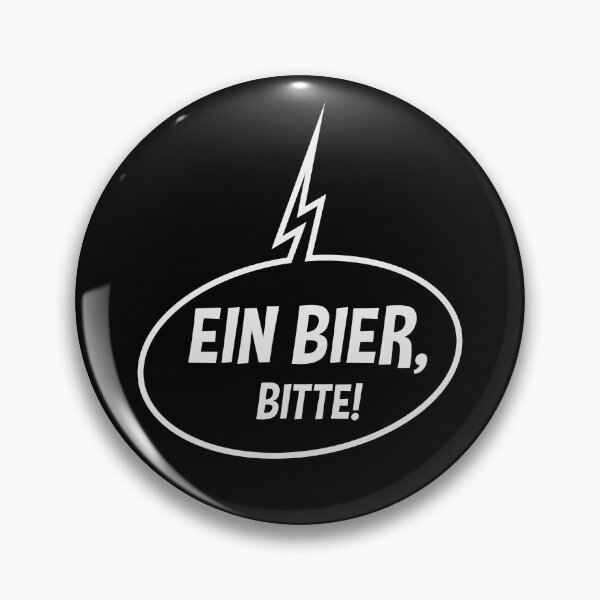 Item preview, One beer, please! (Speech bubble / Beer / Up White) designed and sold by MrFaulbaum.