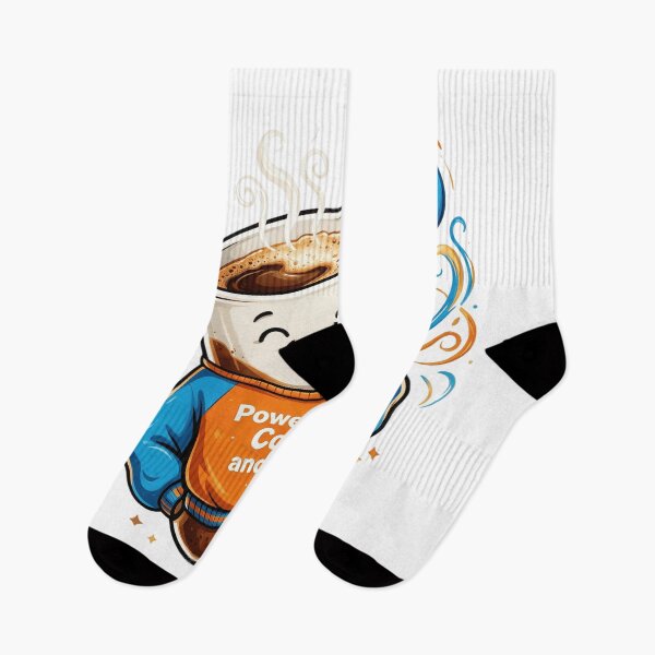 Item preview, Powered by Coffee and Wi-Fi designed and sold by DVerse Studio.