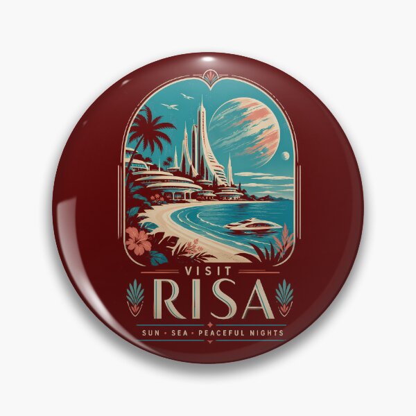 Item preview, Risa Holiday Resort Travel Poster designed and sold by agearb.