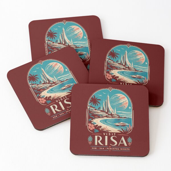 Item preview, Risa Holiday Resort Travel Poster designed and sold by agearb.