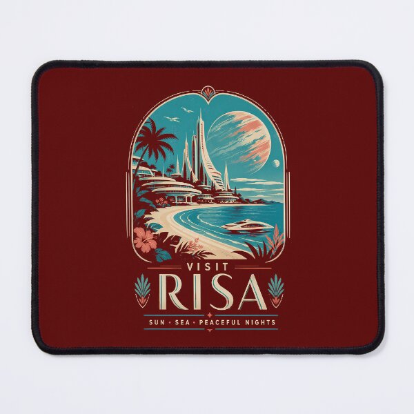 Item preview, Risa Holiday Resort Travel Poster designed and sold by agearb.