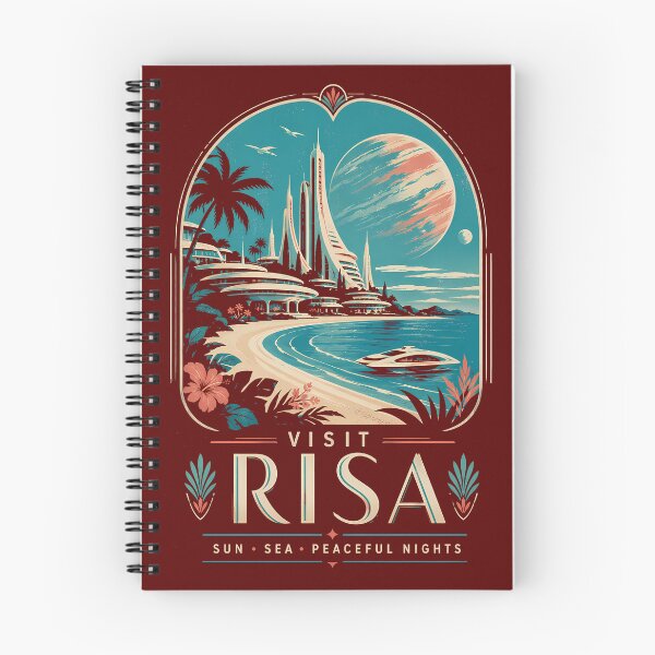 Item preview, Risa Holiday Resort Travel Poster designed and sold by agearb.
