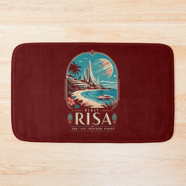 Item preview, Risa Holiday Resort Travel Poster designed and sold by agearb.