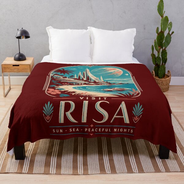 Item preview, Risa Holiday Resort Travel Poster designed and sold by agearb.